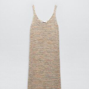 Zara Multicolor Knit Dress